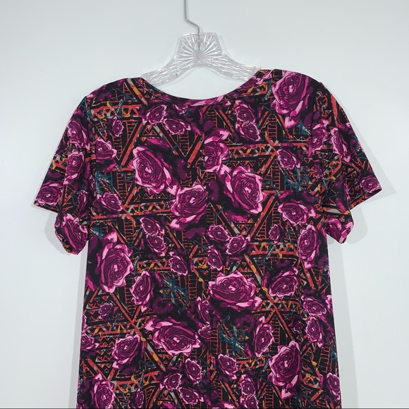 LuLaRoe size Small high low hem short sleeve dress - Picture 7 of 8